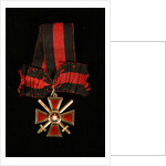 Riband and Badge of the Order of Saint Vladimir, Fourth class, 19th century by decorations and medals Orders