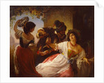 October Celebration in Rome, 1851 by Pimen Nikitich Orlov