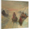 Winter. Sledge driving by Konstantin Konstantinovich Pervukhin