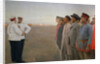The recruitment, 1904 by Lukian Vasilyevich Popov