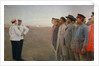 The recruitment, 1904 by Lukian Vasilyevich Popov