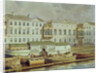 Naryshkin Palace on the Fontanka river, Mid of the 19th cen by Ludwig Premazzi