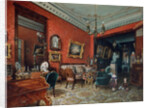 A living room, 1840s by Ludwig Premazzi