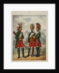 Grenadiers of the Preobrazhensky, Semenovsky and Izmailovsky Regiment in 1763-1775, Early 1840s by Pyotr Ivanovich Razumikhin