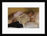Natalia Nordman Sleeping, 1900s by Ilya Yefimovich Repin