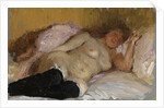 Natalia Nordman Sleeping, 1900s by Ilya Yefimovich Repin