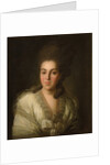Portrait of Countess Anna Alexandrovna Golitsyna, née Baroness Stroganova, 1777 by Fyodor Stepanovich Rokotov