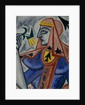 Queen of spades, 1913-1914 by Olga Vladimirovna Rozanova