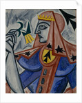 Queen of spades, 1913-1914 by Olga Vladimirovna Rozanova