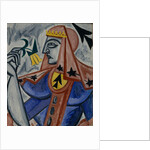 Queen of spades, 1913-1914 by Olga Vladimirovna Rozanova