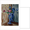 Blue Vase with Flowers, 1913 by Olga Vladimirovna Rozanova