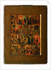The Glorification of the Virgin (Akathist Hymn to the Most Holy Theotokos), Early 17th cen by Russian icon