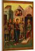 Christ before Pilate, Early 20th cen by Russian icon