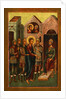 Christ before Pilate, Early 20th cen by Russian icon