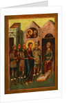 Christ before Pilate, Early 20th cen by Russian icon
