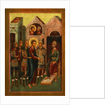 Christ before Pilate, Early 20th cen by Russian icon