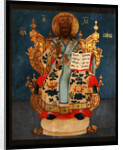 The Saviour Enthroned, 18th century by Russian icon