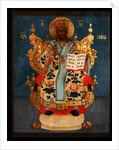 The Saviour Enthroned, 18th century by Russian icon