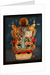The Saviour Enthroned, 18th century by Russian icon