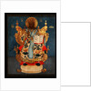 The Saviour Enthroned, 18th century by Russian icon