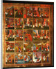 Saint Menas with Scenes from His Life, Mid of the 19th cen by Russian icon