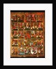 Saint Menas with Scenes from His Life, Mid of the 19th cen by Russian icon