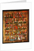 Saint Menas with Scenes from His Life, Mid of the 19th cen by Russian icon