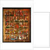 Saint Menas with Scenes from His Life, Mid of the 19th cen by Russian icon