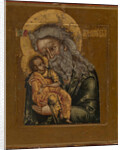 Simeon the God-Receiver, 1800 by Russian icon