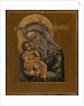 Simeon the God-Receiver, 1800 by Russian icon
