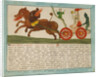 The Vision of Saint John: daughter of a whore sitting on a chariot of fire, Early 19th cen by Russian Master
