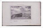 Views of Saint Petersburg. View of the Senate building from the Saint Isaacs Bridge, 1833 by Vasily Semyonovich Sadovnikov