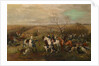 Hunting party with the Emperor Alexander III and Empress Maria Feodorovna, 1880s by Nikolai Semyonovich Samokish