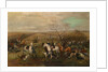 Hunting party with the Emperor Alexander III and Empress Maria Feodorovna, 1880s by Nikolai Semyonovich Samokish