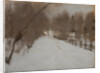 Winter Road to Domotkanovo, 1904 by Valentin Alexandrovich Serov