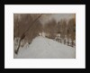 Winter Road to Domotkanovo, 1904 by Valentin Alexandrovich Serov
