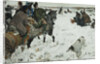 Peter I On The Hunt, 1902 by Valentin Alexandrovich Serov