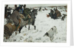 Peter I On The Hunt, 1902 by Valentin Alexandrovich Serov