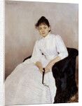 Portrait of the artist Maria Yakunchikova-Weber, 1885-1887 by Valentin Alexandrovich Serov