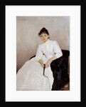 Portrait of the artist Maria Yakunchikova-Weber, 1885-1887 by Valentin Alexandrovich Serov