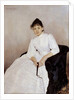 Portrait of the artist Maria Yakunchikova-Weber, 1885-1887 by Valentin Alexandrovich Serov