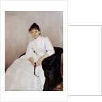 Portrait of the artist Maria Yakunchikova-Weber, 1885-1887 by Valentin Alexandrovich Serov