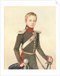Portrait of the Crown prince Alexander Nikolayevich, 1828 by Pyotr Fyodorovich Sokolov