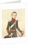 Portrait of the Crown prince Alexander Nikolayevich, 1828 by Pyotr Fyodorovich Sokolov