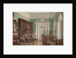 Interior of the Library in the Golitsyn Nikolo-Uryupino Estate, 1910 by Alexander Valentinovich Sredin