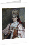Portrait of Natalia Fyodorovna Matveyeva, 1908 by Vasili Ivanovich Surikov