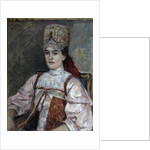 Portrait of Natalia Fyodorovna Matveyeva, 1908 by Vasili Ivanovich Surikov