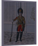 Officer of the Life Guards Cavalry Regiment in 1764-1796, Early 1840s by Mikhail Ivanovich Terebenev