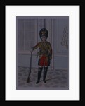 Officer of the Life Guards Cavalry Regiment in 1764-1796, Early 1840s by Mikhail Ivanovich Terebenev