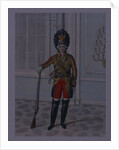 Officer of the Life Guards Cavalry Regiment in 1764-1796, Early 1840s by Mikhail Ivanovich Terebenev